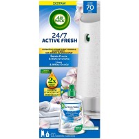 Komplet Air Wick Active Fresh Świeże Pranie & Biała Orchidea 228ml