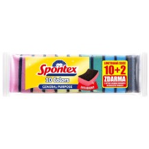 Zmywak Uniwersalny Colors 10+2 Szt Spontex Gąbka