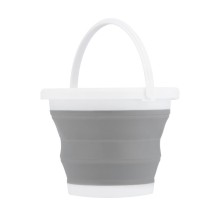 Wiadro Składane Nils NC1783 Szare 5l