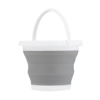 Wiadro Składane Nils NC1783 Szare 5l