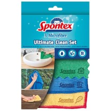 Ściereczka Spontex Mictrofibre Uniwersalna Ultimate Clean 3 Szt