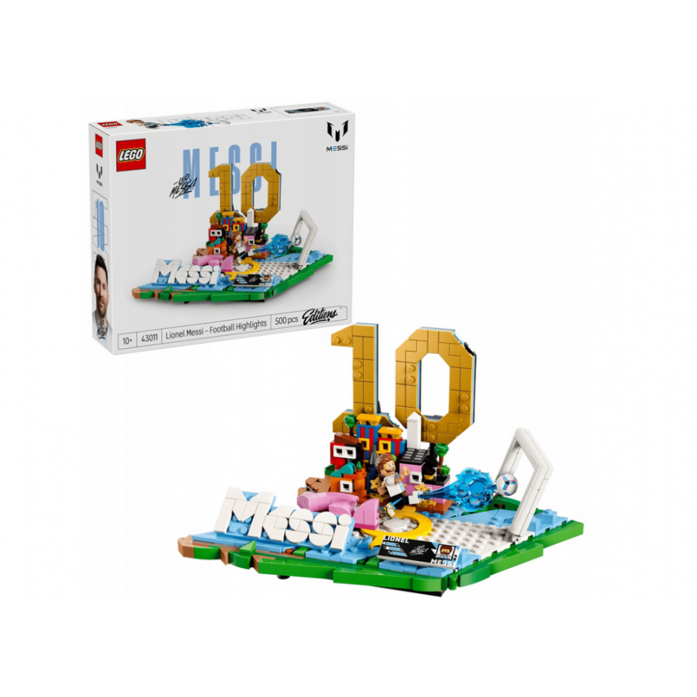 Lego Edition Lionel Messi Piłkarskie Momenty 43011