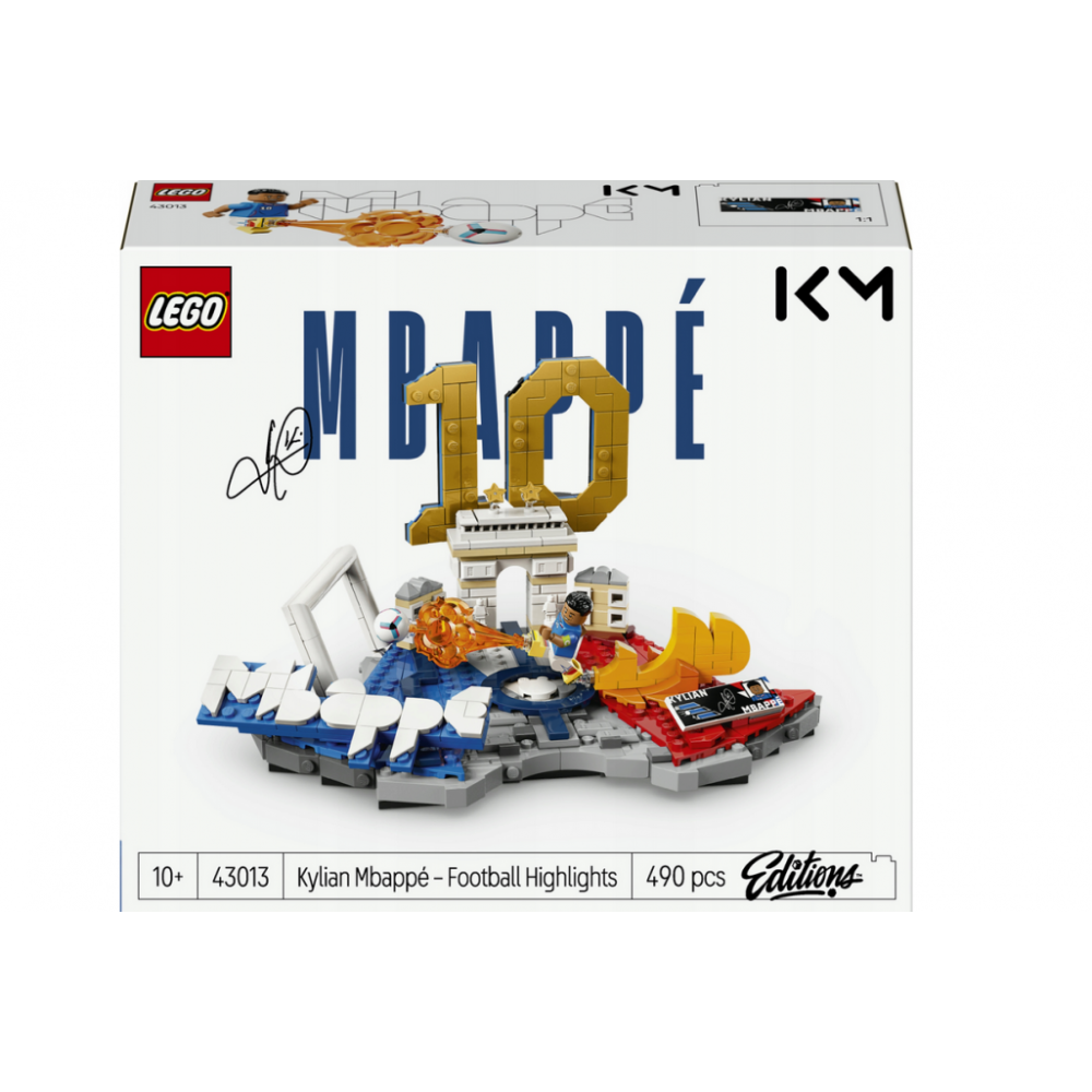 Lego Edition Kylian Mbappe Piłkarskie Momenty 43013
