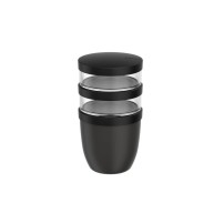 Lunchpot Mepal Ellipse 500+200+200 ml Nordic Black