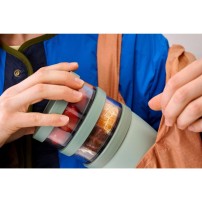 Lunchpot Mepal Ellipse 500+200+200 ml Nordic Black