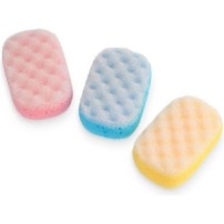 Gąbka Kąpielowa Do Masażu 2w1 Essentials Vitality Różowa (97020212)