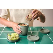 Lunchpot Mepal Ellipse 500+200+200 ml Vivid Blue