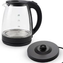 Czajnik Szklany Botti XDM-020 Caldi Czarny 1.8 L 1800 W