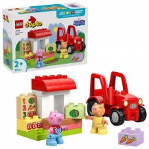 Lego Duplo 10468 Peppa Ciągnik I Rynek