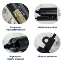 Suszarko Lokówka Do Włosów 3W1 MPM MLW-25