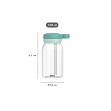 Butelka Ze Słomką Campus Mepla Peppa Pig 450 ml