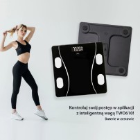 Waga Łazienkowa Eldom TWO 610 Czarna