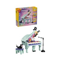 LEGO Creator 31392 Dekoracyjny Fortepian Z Kotem