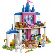 LEGO Disney 43283 Zamek Kopciuszka I Jej Zwierzęcych Przyjaciół