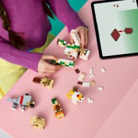 LEGO Minecraft 21592 Atak Kurzego Jeźdźca Na Pustyni