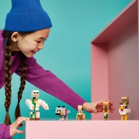 LEGO Minecraft 21592 Atak Kurzego Jeźdźca Na Pustyni