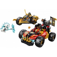 LEGO Ninjago 71864 Wielofunkcyjne Pojazdy Kaia I Cole’a