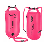 Dmuchana Bojka Do Pływania Nils NC1772 Różowa 28 l