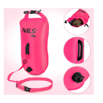 Dmuchana Bojka Do Pływania Nils NC1772 Różowa 28 l