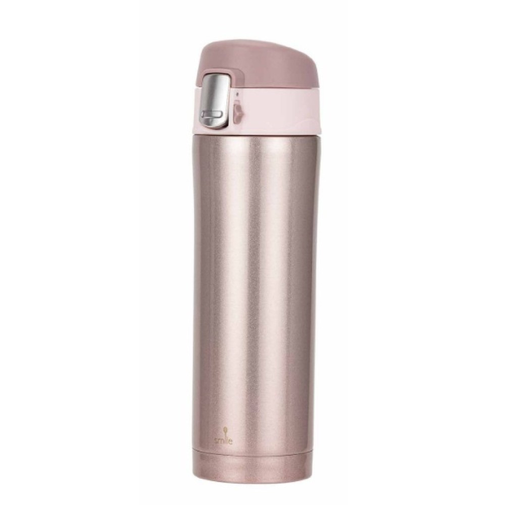 Termos Turystyczny MPM SMILE STT-24 Różowy 420ml