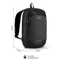 Plecak Na Laptop Nils NC4504 Szary 19l