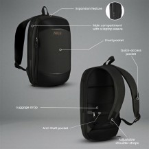 Plecak Na Laptop Nils NC4504 Szary 19l