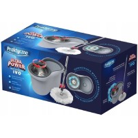 Mop Zestaw Obrotowy Ivo Ultra Power Praktyczna (Wiadro/Mop Okrągły)