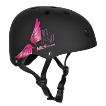 Kask Nils Różowy MTW001 Fly XS(48-52CM)