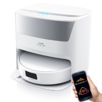 Odkurzacz Automatyczny Eta Master Aqua Pro Biały 4W1 7229 90000(Odkurzacz/Mop Obrotowy, Stacja, Smart)