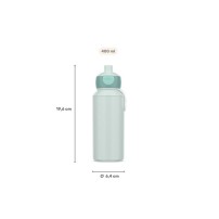 Butelka Mepal Pop-up Campus 400 ML Princess Power 107410065417
