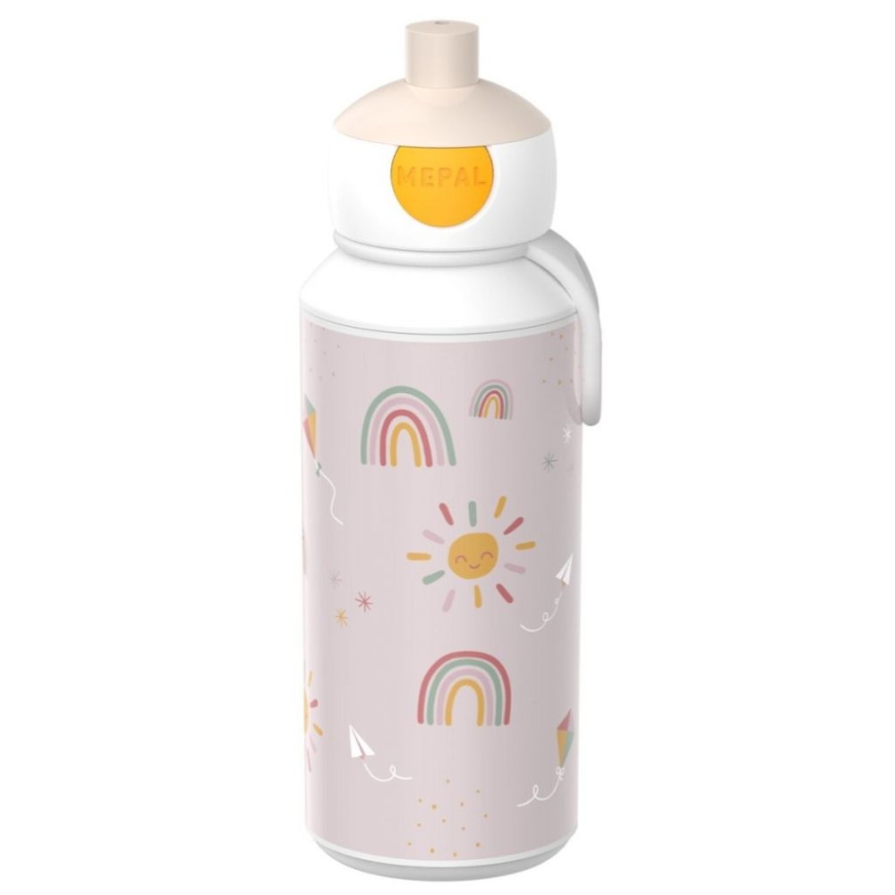 Butelka Pop-up Campus 400 ml Sunshine & Rainbow 107410065245