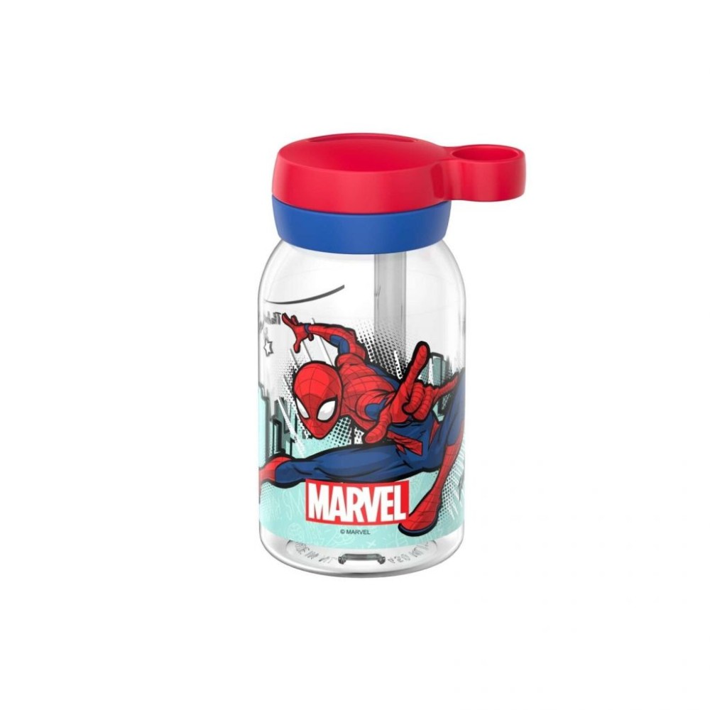 Butelka Ze Słomką Campus Mepal 450 ml Spiderman 107480065396