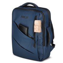 Plecak Na Laptop Nils NC4502 Z USB Niebieski 15 l