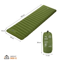 Mata Z Wbudowaną Pompką Nils NC4402 Zielona