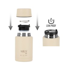 Termos Obiadowy Nils NC3807 Beżowy 550ml