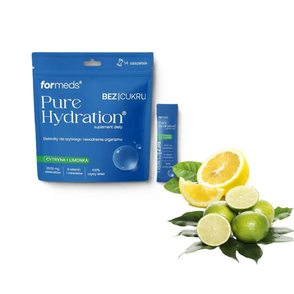 Formends Pure Hydration Bez Cukru Cytryna+Limonka 5903148623580