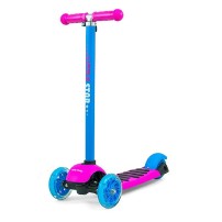 Milly Mally Scooter Little Star hulajnoga pink blue świecące koła