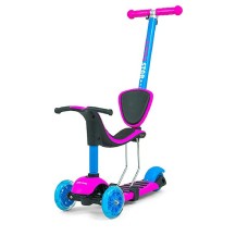 Milly Mally Scooter Little Star hulajnoga pink blue świecące koła