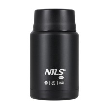 Termos Obiadowy Nils NC3807 Czarny 550ml