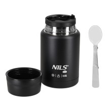 Termos Obiadowy Nils NC3807 Czarny 550ml