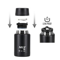 Termos Obiadowy Nils NC3807 Czarny 550ml