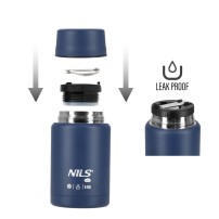 Termos Obiadowy Nils NC3807 Niebieski 550ml