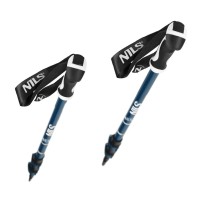 Kije Trekkingowe Nils TK8601 Blue Aluminiowe