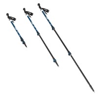 Kije Trekkingowe Nils TK8601 Blue Aluminiowe