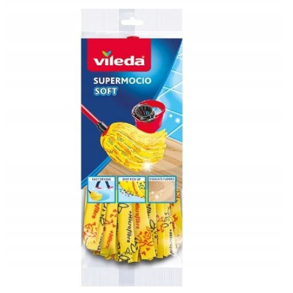 Nakładka Zapas Do Mopa Vileda Supermocio Soft 30%