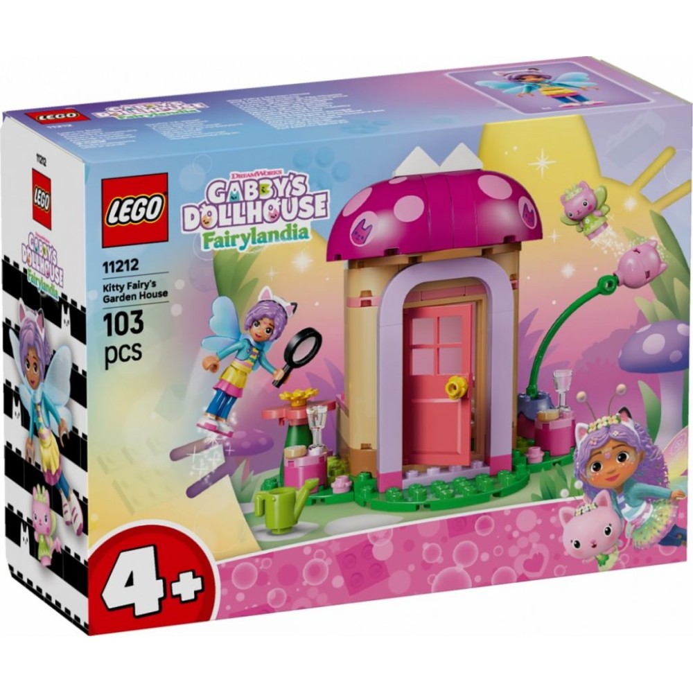 LEGO Klocki Domek Gabi 11212 Domek W Ogrodzie Wróżkici
