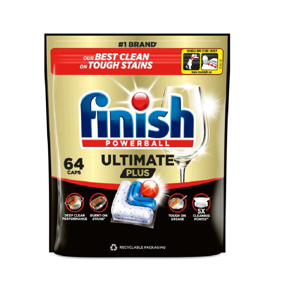 Kapsułki Do Zmywarki Finish Ultimate Plus Fresh 64szt