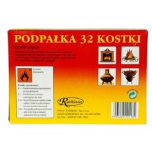 Rozpałka Biała Parafinowa 32 Kkostki