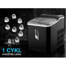Kostkarka do lodu Lafe IceTwist Pro czarny