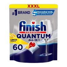 Kapsułki Do Zmywarki Finish Quantum 60 szt Cytrynowe